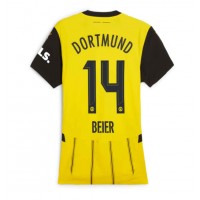 Dámy Fotbalový dres Borussia Dortmund Maximilian Beier #14 2024-25 Domácí Krátký Rukáv